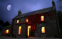 Lunan Lodge in Scotland - one of the most haunted places around!