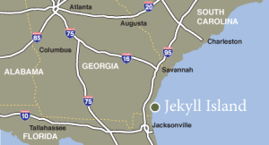 Jekyll Island map