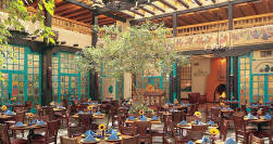 La Fonda Hotel's La Plazuela