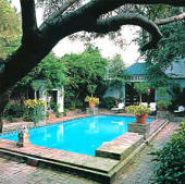 The Audubon Cottage's pool