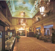 The Pfister Hotel's beautiful  lobby